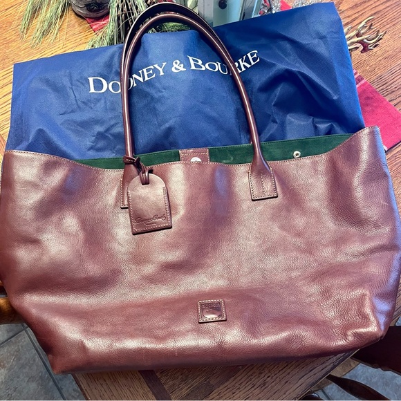Dooney and Bourke Florentine Leather Large Russel Tote - Picture 2 of 10
